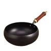 New type of Zhangqiu stew pot, traditional ancient method household large-bellied pot, non-stick soup pot, induction cooker, deep nitrogen, uncoated iron pot Item Picture